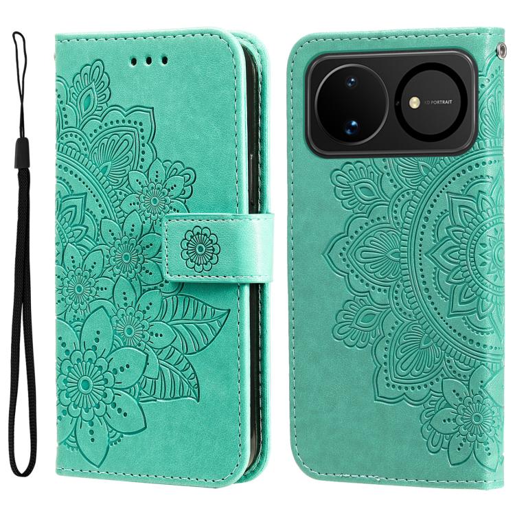 Seven-petal Flowers Embossing Leather Phone Case, For Huawei nova 16 SE 5G, For Huawei nova 16, For Huawei Enjoy 90 Pro Max 5G, For Huawei Enjoy 90 / Enjoy 90 Plus 5G, For Huawei Enjoy 80 Plus, For Huawei nova 15 Pro / nova 15 Ultra                    ...