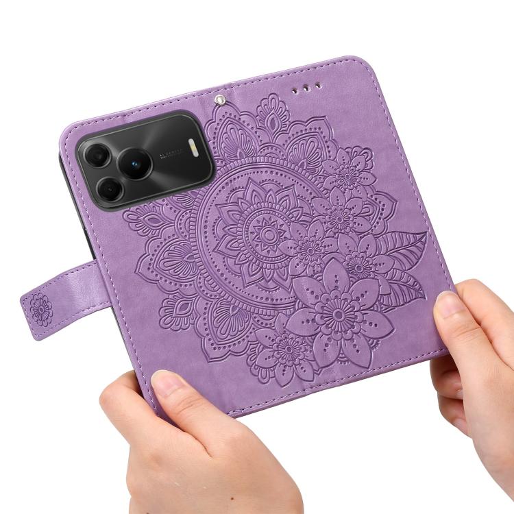 Seven-petal Flowers Embossing Leather Phone Case, For Huawei nova 16 SE 5G, For Huawei nova 16, For Huawei Enjoy 90 Pro Max 5G, For Huawei Enjoy 90 / Enjoy 90 Plus 5G, For Huawei Enjoy 80 Plus, For Huawei nova 15 Pro / nova 15 Ultra                    ...