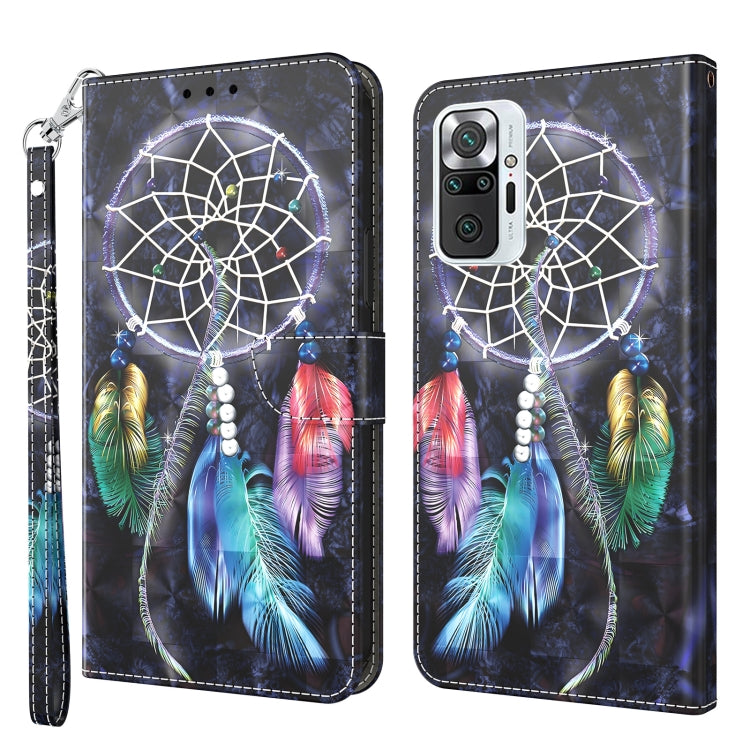 3D Painted Pattern Leather Phone Case, For Xiaomi Redmi Note  12 Pro+ 5G Global, For Xiaomi 12 Pro, For Xiaomi 12, For Xiaomi Redmi Note 10 Pro
