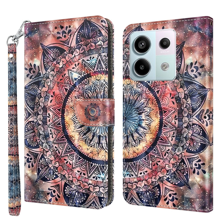3D Painted Pattern Leather Phone Case, For Xiaomi Redmi Note 13 Pro+, For Xiaomi Redmi Note 13 Pro 5G, For Xiaomi 13T Pro, For Xiaomi 13 Ultra