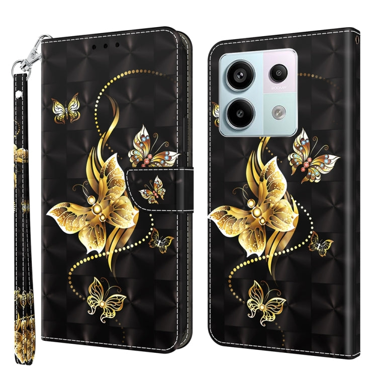 3D Painted Pattern Leather Phone Case, For Xiaomi Redmi Note 13 Pro+, For Xiaomi Redmi Note 13 Pro 5G, For Xiaomi 13T Pro, For Xiaomi 13 Ultra