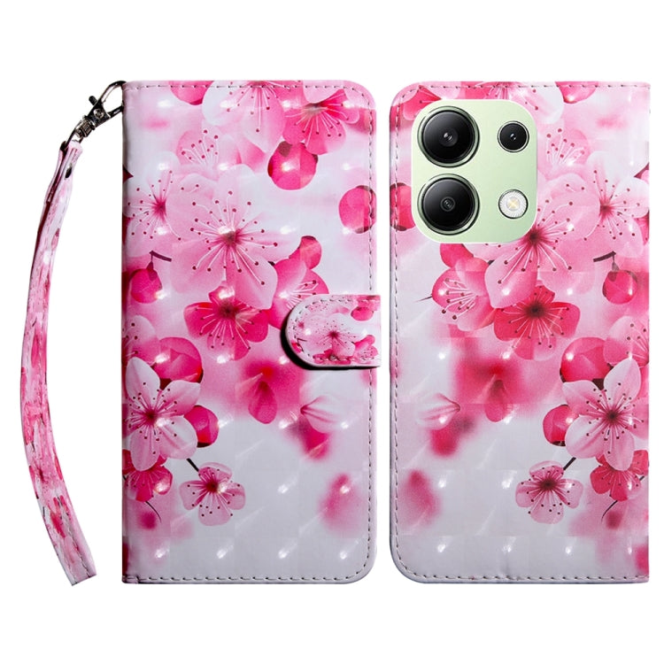 3D Painted Pattern Leather Phone Case, For Xiaomi Redmi A3, For Xiaomi Redmi Note 13 4G, For Xiaomi Redmi Note 13 5G, For Xiaomi Redmi 13C
