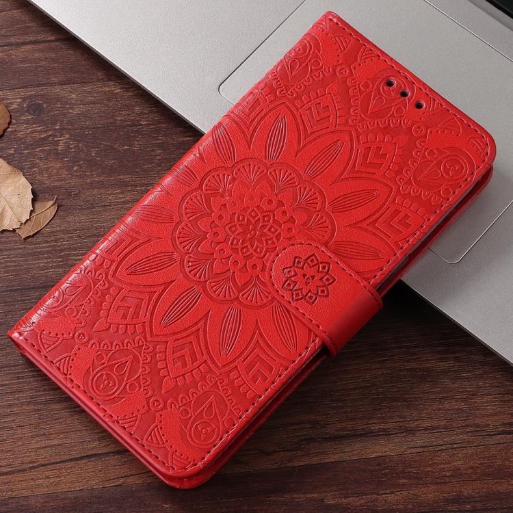 Embossed Sunflower Leather Phone Case, For Realme 14 Pro+ Global, For Realme 14 Pro Global, For Realme GT 7 Pro, For Realme 13+, For Realme 13 Pro / 13 Pro+ / P1 Pro Global, For Realme GT 6 / GT Neo6 SE, For Realme C63 / C61  / Note 60, For Realme 12 5...