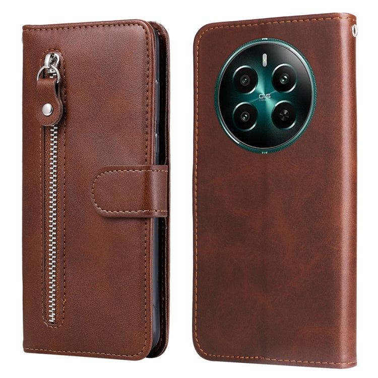 Fashion Calf Texture Zipper Leather Phone Case, For Realme 14 Pro+ Global, For Realme 14 Pro Global, For Realme GT 7 Pro, For Realme 13+, For Realme 13 Pro / 13 Pro+ / P1 Pro Global, For Realme GT 6 / GT Neo6 SE, For Realme C63 / C61  / Note 60        ...