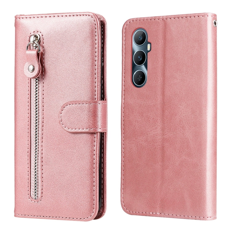 Fashion Calf Texture Zipper Leather Phone Case, For Realme C65 4G, For Realme C55, For Realme GT Neo 5 5G / GT3