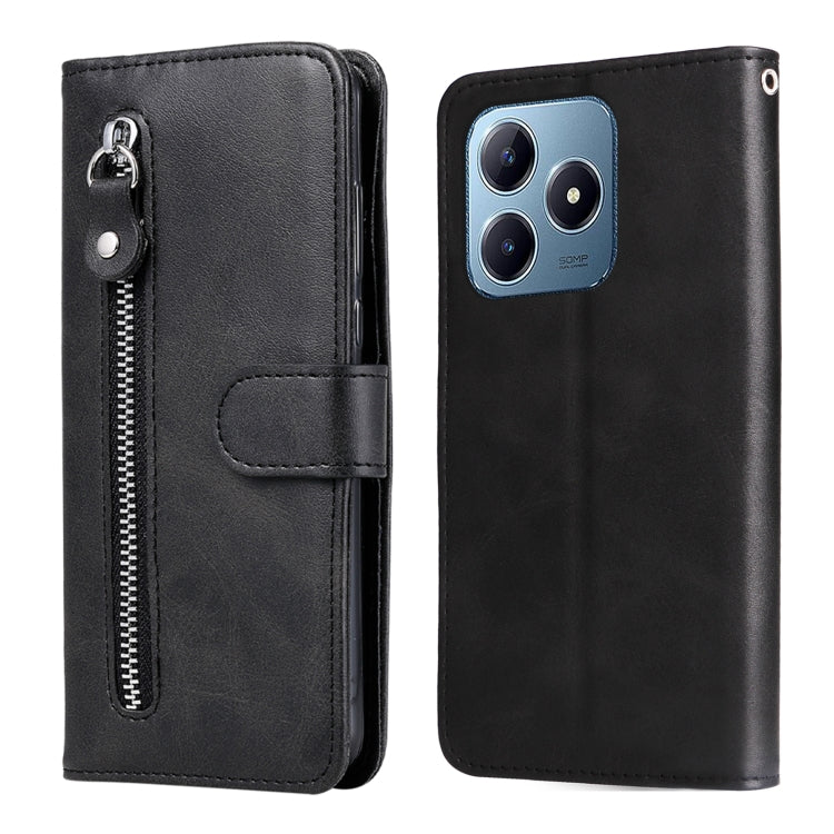Fashion Calf Texture Zipper Leather Phone Case, For Realme 14 Pro+ Global, For Realme 14 Pro Global, For Realme GT 7 Pro, For Realme 13+, For Realme 13 Pro / 13 Pro+ / P1 Pro Global, For Realme GT 6 / GT Neo6 SE, For Realme C63 / C61  / Note 60        ...