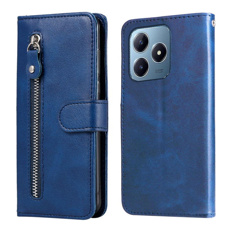 Fashion Calf Texture Zipper Leather Phone Case, For Realme 14 Pro+ Global, For Realme 14 Pro Global, For Realme GT 7 Pro, For Realme 13+, For Realme 13 Pro / 13 Pro+ / P1 Pro Global, For Realme GT 6 / GT Neo6 SE, For Realme C63 / C61  / Note 60        ...
