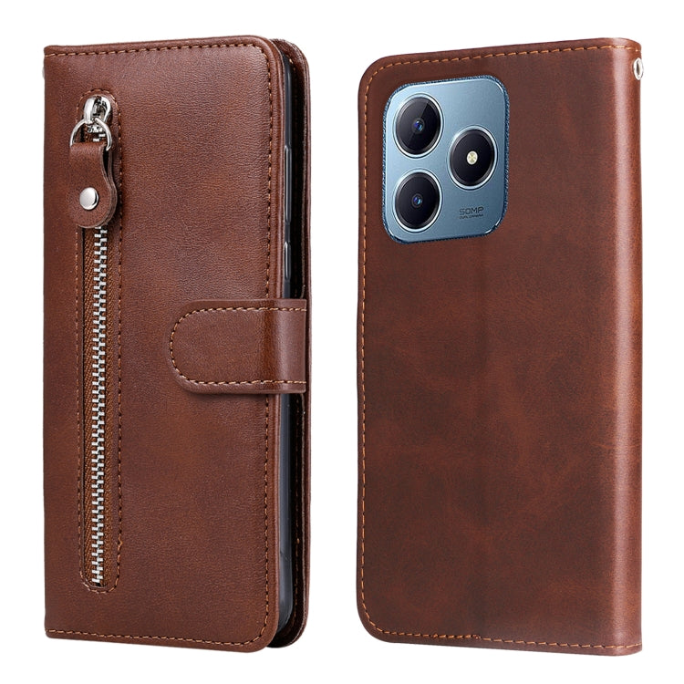 Fashion Calf Texture Zipper Leather Phone Case, For Realme 14 Pro+ Global, For Realme 14 Pro Global, For Realme GT 7 Pro, For Realme 13+, For Realme 13 Pro / 13 Pro+ / P1 Pro Global, For Realme GT 6 / GT Neo6 SE, For Realme C63 / C61  / Note 60        ...