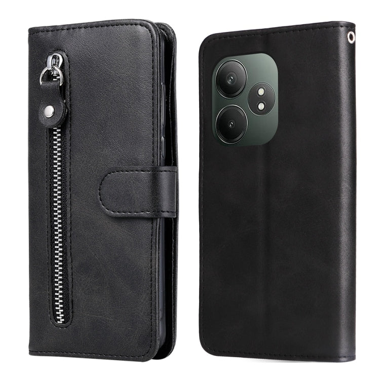 Fashion Calf Texture Zipper Leather Phone Case, For Realme 14 Pro+ Global, For Realme 14 Pro Global, For Realme GT 7 Pro, For Realme 13+, For Realme 13 Pro / 13 Pro+ / P1 Pro Global, For Realme GT 6 / GT Neo6 SE, For Realme C63 / C61  / Note 60        ...