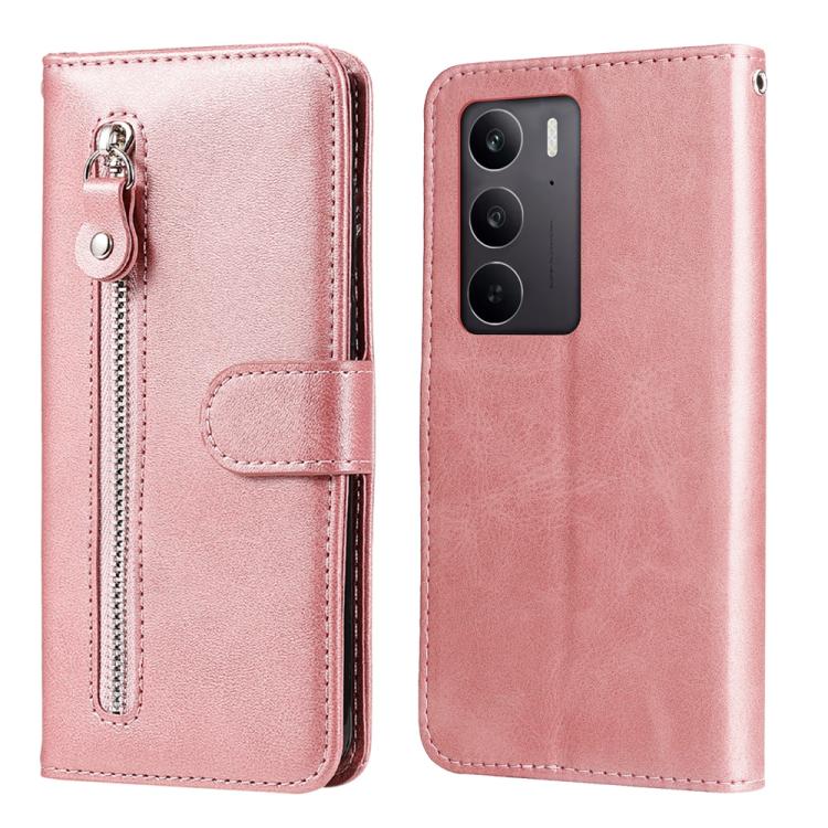 Fashion Calf Texture Zipper Leather Phone Case, For Realme C71 4G / C75 4G / 5G / 14x, For Realme 14 Global, For Realme 14 Pro+ Global, For Realme 14 Pro Global, For Realme GT 7 Pro, For Realme 13+, For Realme 13 Pro / 13 Pro+ / P1 Pro Global          ...