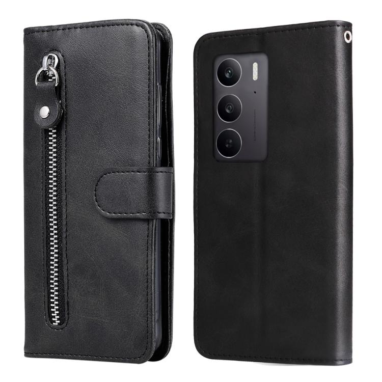 Fashion Calf Texture Zipper Leather Phone Case, For Realme 16 Pro+ 5G, For Realme 16 Pro 5G, For Realme 15x 5G India / Realme C85 5G, For Realme C85 Pro 4G, For Realme 15T 5G, For Realme Narzo 80 Lite 4G / C71 India, For Realme 15 5G / Realme 15 Pro 5G...