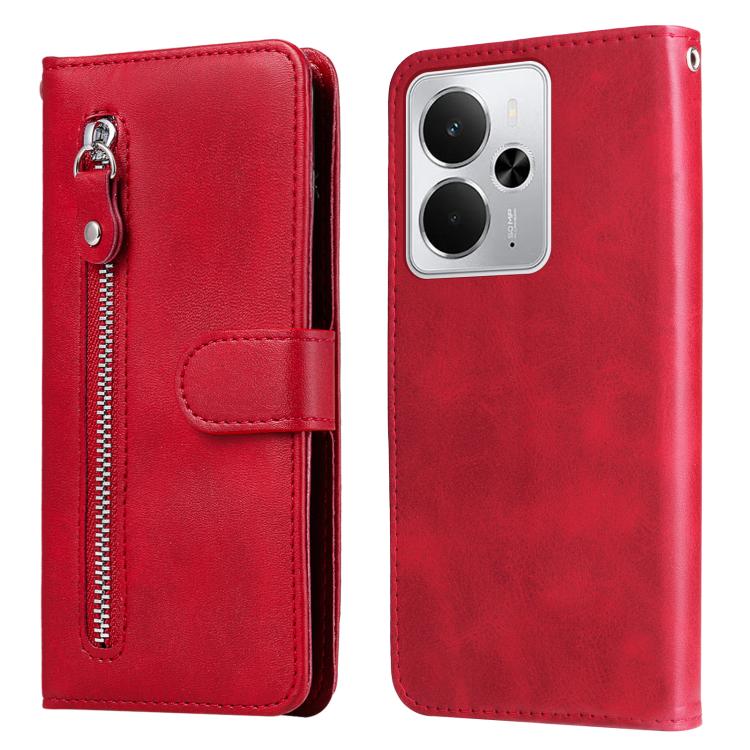 Fashion Calf Texture Zipper Leather Phone Case, For Realme 16 Pro+ 5G, For Realme 16 Pro 5G, For Realme 15x 5G India / Realme C85 5G, For Realme C85 Pro 4G, For Realme 15T 5G, For Realme Narzo 80 Lite 4G / C71 India, For Realme 15 5G / Realme 15 Pro 5G...