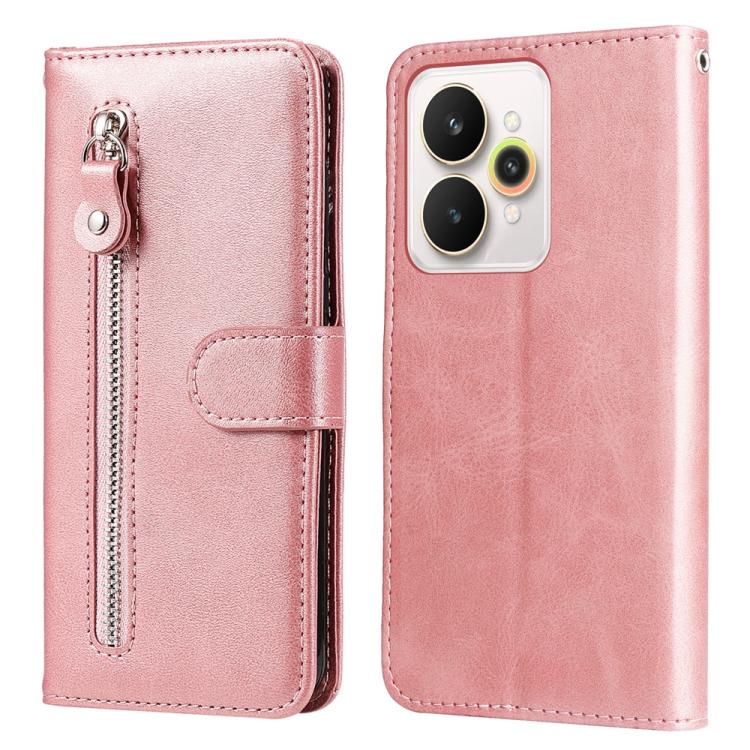 Fashion Calf Texture Zipper Leather Phone Case, For Realme 16 Pro+ 5G, For Realme 16 Pro 5G, For Realme 15x 5G India / Realme C85 5G, For Realme C85 Pro 4G, For Realme 15T 5G, For Realme Narzo 80 Lite 4G / C71 India, For Realme 15 5G / Realme 15 Pro 5G...
