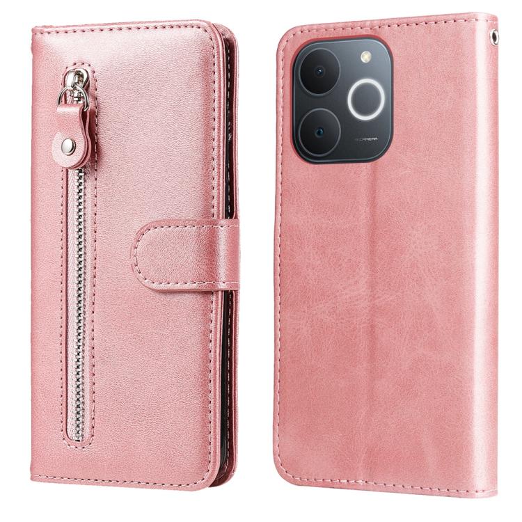 Fashion Calf Texture Zipper Leather Phone Case, For Realme 16 Pro+ 5G, For Realme 16 Pro 5G, For Realme 15x 5G India / Realme C85 5G, For Realme C85 Pro 4G, For Realme 15T 5G, For Realme Narzo 80 Lite 4G / C71 India, For Realme 15 5G / Realme 15 Pro 5G...