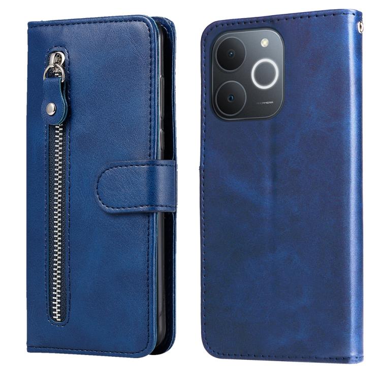 Fashion Calf Texture Zipper Leather Phone Case, For Realme 16 Pro+ 5G, For Realme 16 Pro 5G, For Realme 15x 5G India / Realme C85 5G, For Realme C85 Pro 4G, For Realme 15T 5G, For Realme Narzo 80 Lite 4G / C71 India, For Realme 15 5G / Realme 15 Pro 5G...