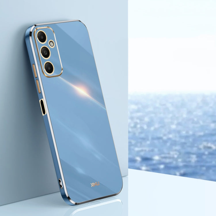 XINLI Straight Edge 6D Electroplate TPU Phone Case, For Samsung Galaxy A05, For Samsung Galaxy A05s, For Samsung Galaxy M34 5G, For Samsung Galaxy A25 5G, For Samsung Galaxy S23 FE 5G, For Samsung Galaxy M54 5G