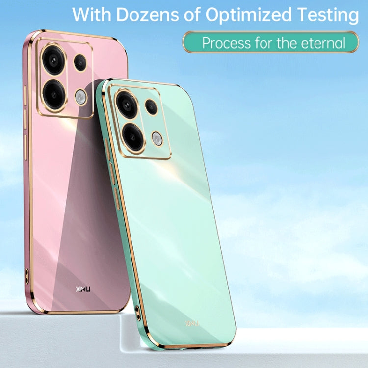 XINLI Straight Edge 6D Electroplate TPU Phone Case, For Xiaomi Redmi Note 13 Pro, For Xiaomi Redmi K60 Ultra / Mi 13T, For Xiaomi Redmi Note 12R, For Xiaomi Redmi K70, For Xiaomi Redmi 12 4G, For Xiaomi Redmi Note 12S 4G