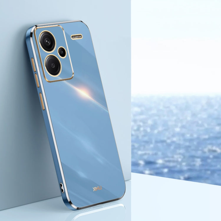 XINLI Straight Edge 6D Electroplate TPU Phone Case, For Xiaomi Redmi Note 13 Pro+, For Xiaomi Redmi Note 13 Pro, For Xiaomi Redmi K60 Ultra / Mi 13T, For Xiaomi Redmi Note 12R, For Xiaomi Redmi K70, For Xiaomi Redmi 12 4G