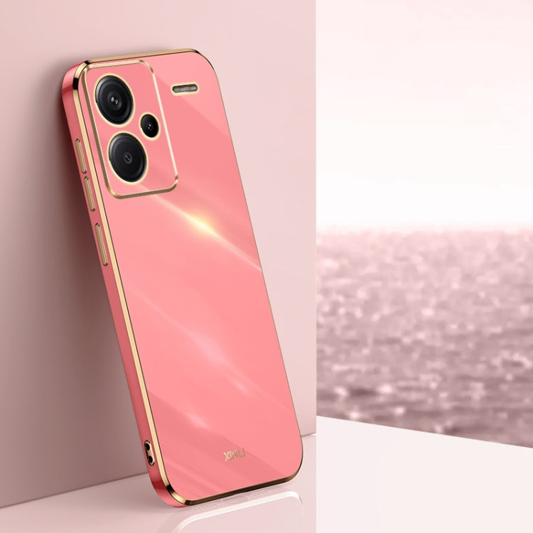 XINLI Straight Edge 6D Electroplate TPU Phone Case, For Xiaomi Redmi K70E, For Xiaomi 14 Pro, For Xiaomi 14, For Xiaomi Redmi Note 13 5G, For Xiaomi Redmi 13C 4G, For Xiaomi Redmi Note 13 Pro+