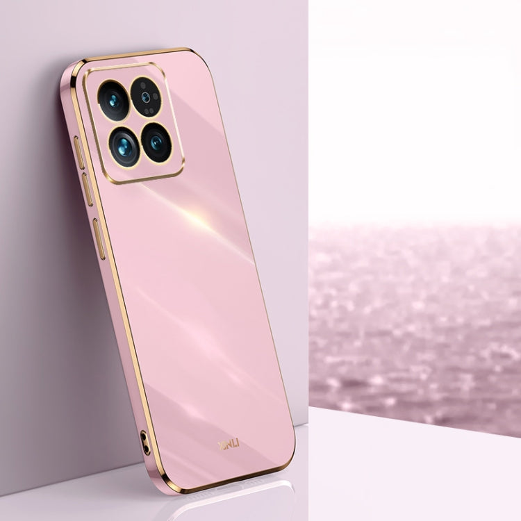 XINLI Straight Edge 6D Electroplate TPU Phone Case, For Xiaomi Redmi K70E, For Xiaomi 14 Pro, For Xiaomi 14, For Xiaomi Redmi Note 13 5G, For Xiaomi Redmi 13C 4G, For Xiaomi Redmi Note 13 Pro+