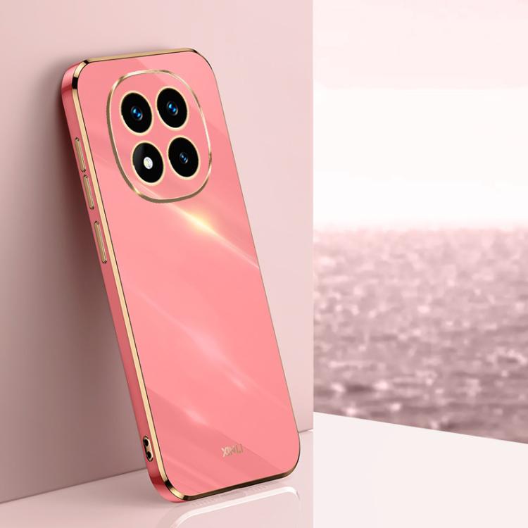 XINLI Straight Edge 6D Electroplate TPU Phone Case, For Redmi Note 14 Pro 4G Global, For Redmi Note 14 4G 163.25mm, For Redmi Note 14 5G Global, For Redmi 14 4G, For Xiaomi Redmi Note 13 Pro 4G, For Xiaomi Redmi Note 13 4G