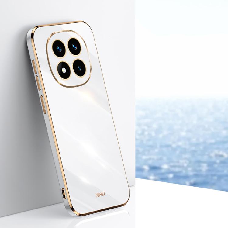 XINLI Straight Edge 6D Electroplate TPU Phone Case, For Redmi Note 14 Pro 4G Global, For Redmi Note 14 4G 163.25mm, For Redmi Note 14 5G Global, For Redmi 14 4G, For Xiaomi Redmi Note 13 Pro 4G, For Xiaomi Redmi Note 13 4G