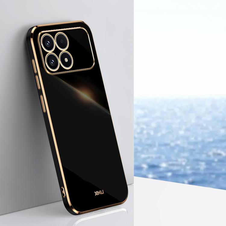 XINLI Straight Edge 6D Electroplate TPU Phone Case, For Redmi K90 / Poco F8 Pro, For Redmi 15 5G Global / 4G SEA 169.5, For Redmi 15 5G / 4G EU 171mm, For Redmi A5 4G 171.7mm / Poco C71, For Redmi Turbo 4 Pro, For Redmi Note 14 Pro 4G Global