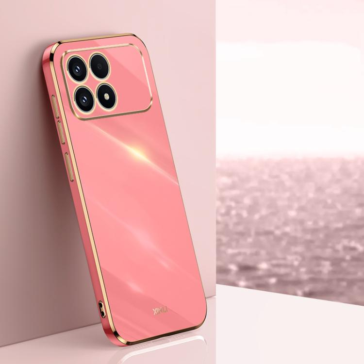 XINLI Straight Edge 6D Electroplate TPU Phone Case, For Redmi Note 15 Pro 4G Global 163.2mm, For Redmi K90 / Poco F8 Pro, For Redmi 15 5G Global / 4G SEA 169.5, For Redmi 15 5G / 4G EU 171mm, For Redmi A5 4G 171.7mm / Poco C71, For Redmi Turbo 4 Pro