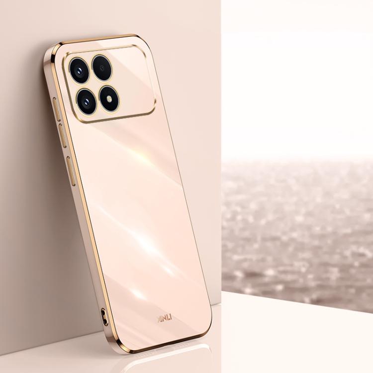 XINLI Straight Edge 6D Electroplate TPU Phone Case, For Redmi Note 15 Pro 4G Global 163.2mm, For Redmi K90 / Poco F8 Pro, For Redmi 15 5G Global / 4G SEA 169.5, For Redmi 15 5G / 4G EU 171mm, For Redmi A5 4G 171.7mm / Poco C71, For Redmi Turbo 4 Pro