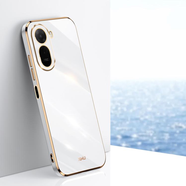 XINLI Straight Edge 6D Electroplate TPU Phone Case, For Redmi A7 Pro 4G/5G 171mm / Poco C85x 5G, For Redmi 15a 5G, For Redmi Turbo 5 Max 5G/Poco X8 Pro Max 5G, For Redmi Turbo 5 5G/Poco X8 Pro 5G, For Redmi Note 15 4G Global 164mm                      ...