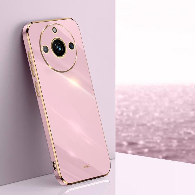 XINLI Straight 6D Plating Gold Edge TPU Phone Case, For Realme GT 7 Pro 5G, For Realme Note 60 4G, For Realme 13 Pro Global, For Realme 11 5G, For Realme C53 2023, For Realme 11 Pro+ 5G