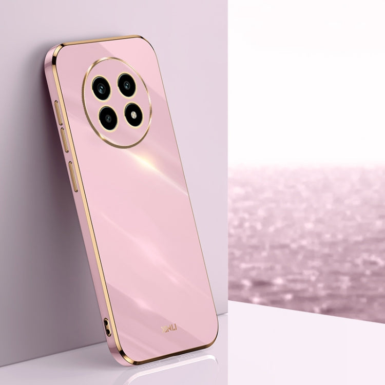 XINLI Straight 6D Plating Gold Edge TPU Phone Case, For Realme GT 7 Pro 5G, For Realme Note 60 4G, For Realme 13 Pro Global, For Realme 11 5G, For Realme C53 2023, For Realme 11 Pro+ 5G