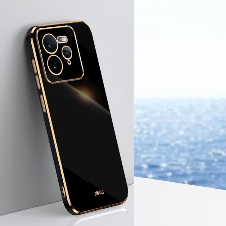 XINLI Straight 6D Plating Gold Edge TPU Phone Case, For Realme GT 7 Pro 5G, For Realme Note 60 4G, For Realme 13 Pro Global, For Realme 11 5G, For Realme C53 2023, For Realme 11 Pro+ 5G