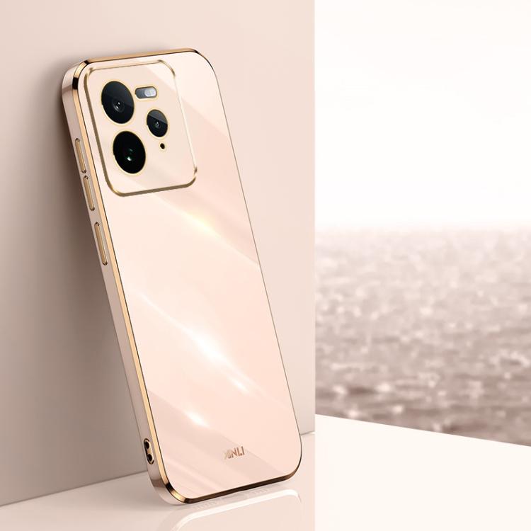 XINLI Straight 6D Plating Gold Edge TPU Phone Case, For Realme GT 7 Pro 5G, For Realme Note 60 4G, For Realme 13 Pro Global, For Realme 11 5G, For Realme C53 2023, For Realme 11 Pro+ 5G
