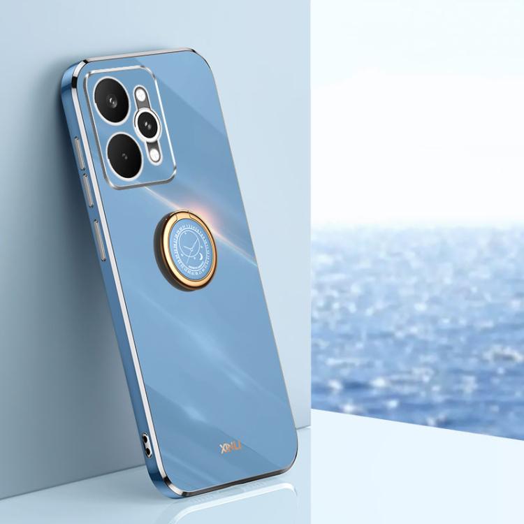 XINLI Straight Edge 6D Electroplate TPU Phone Case with Ring Holder, For Realme GT 8 Pro 5G, For Realme 15 5G Global, For Realme 14 5G Global, For Realme Neo7X, For Realme Neo7 SE, For Realme14 Pro+