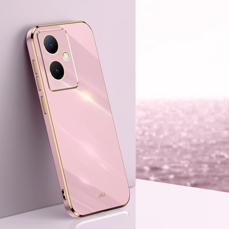 XINLI Straight Edge 6D Electroplate TPU Phone Case, For vivo Y35M+, For vivo S17, For vivo S17e, For vivo Y78+, For vivo iQOO Pro