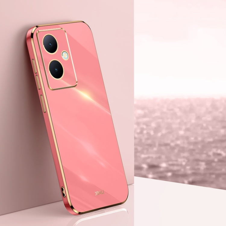XINLI Straight Edge 6D Electroplate TPU Phone Case, For vivo Y35M+, For vivo S17, For vivo S17e, For vivo Y78+, For vivo iQOO Pro