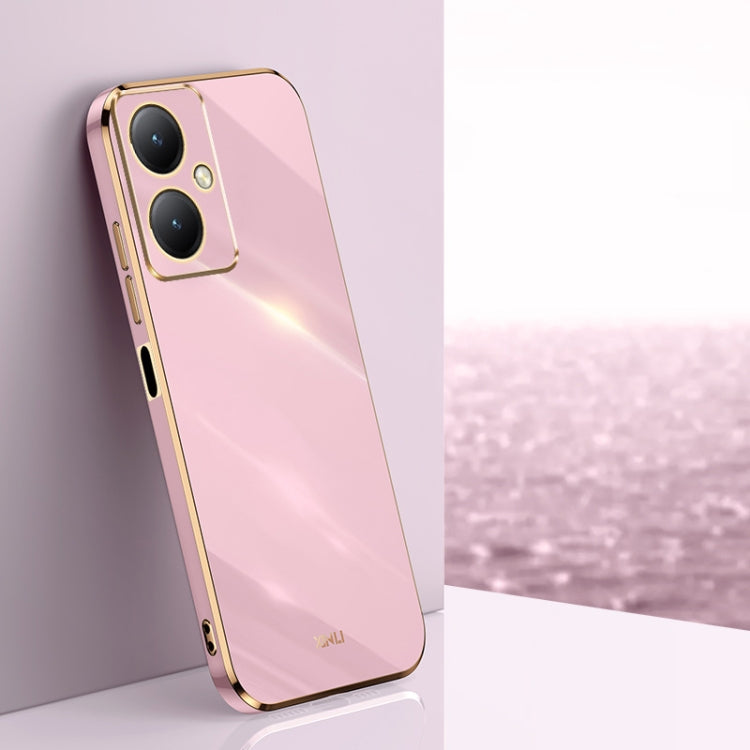 XINLI Straight Edge 6D Electroplate TPU Phone Case, For vivo Y35M+, For vivo S17, For vivo S17e, For vivo Y78+, For vivo iQOO Pro
