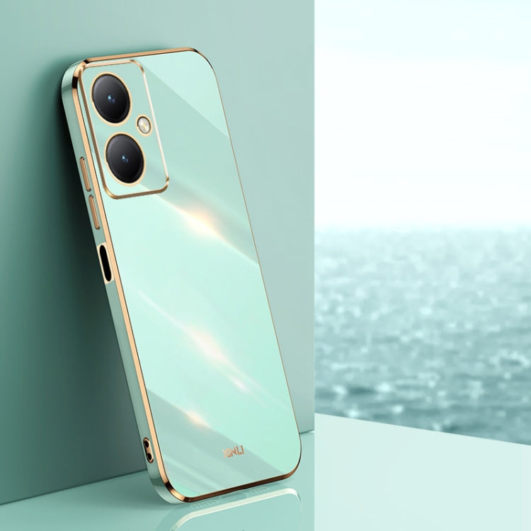XINLI Straight Edge 6D Electroplate TPU Phone Case, For vivo Y35M+, For vivo S17, For vivo S17e, For vivo Y78+, For vivo iQOO Pro