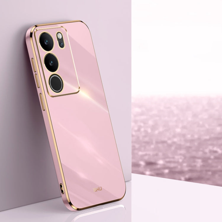 XINLI Straight Edge 6D Electroplate TPU Phone Case, For vivo Y35M+, For vivo S17, For vivo S17e, For vivo Y78+, For vivo iQOO Pro