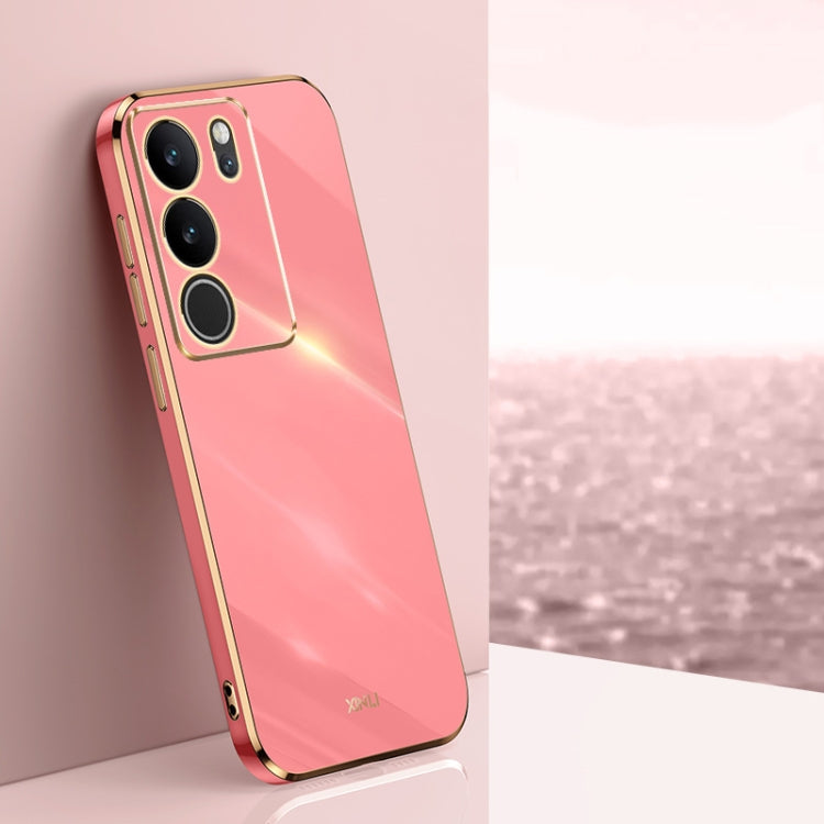 XINLI Straight Edge 6D Electroplate TPU Phone Case, For vivo Y35M+, For vivo S17, For vivo S17e, For vivo Y78+, For vivo iQOO Pro