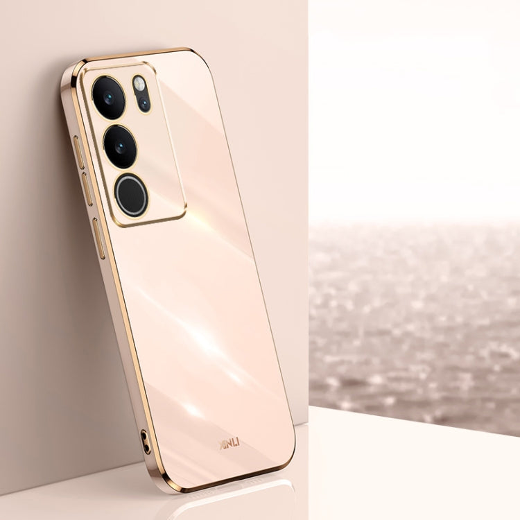 XINLI Straight Edge 6D Electroplate TPU Phone Case, For vivo Y35M+, For vivo S17, For vivo S17e, For vivo Y78+, For vivo iQOO Pro