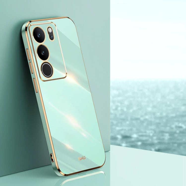 XINLI Straight Edge 6D Electroplate TPU Phone Case, For vivo Y35M+, For vivo S17, For vivo S17e, For vivo Y78+, For vivo iQOO Pro