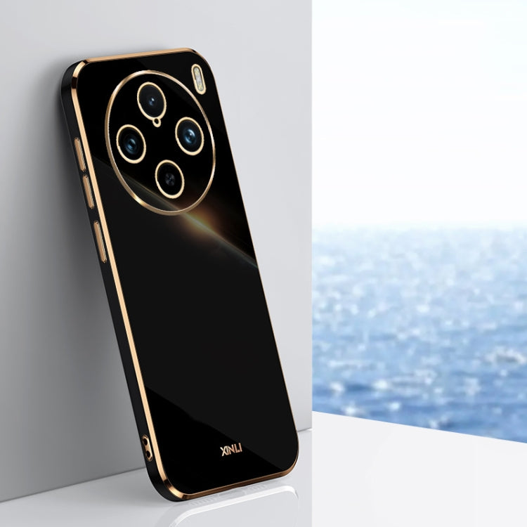 XINLI Straight Edge 6D Electroplate TPU Phone Case, For vivo S18 Pro, For vivo S18e, For vivo X100 Pro 5G, For vivo iQOO 12 Pro 5G, For vivo iQOO 12 5G, For vivo Y17S 4G