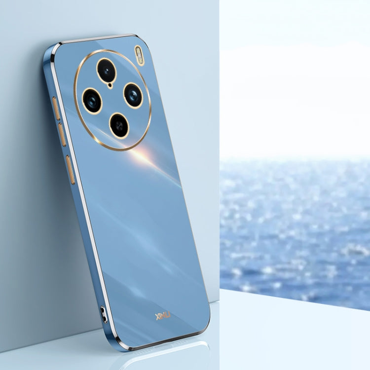 XINLI Straight Edge 6D Electroplate TPU Phone Case, For vivo S18 Pro, For vivo S18e, For vivo X100 Pro 5G, For vivo iQOO 12 Pro 5G, For vivo iQOO 12 5G, For vivo Y17S 4G
