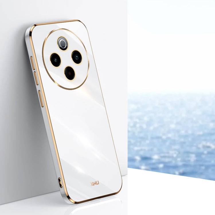 XINLI Straight Edge 6D Electroplate TPU Phone Case, For vivo S30 Pro mini 5G, For vivo S30 5G, For vivo X200 Ultra, For vivo V50 Lite, For vivo V50, For vivo Y300 Pro