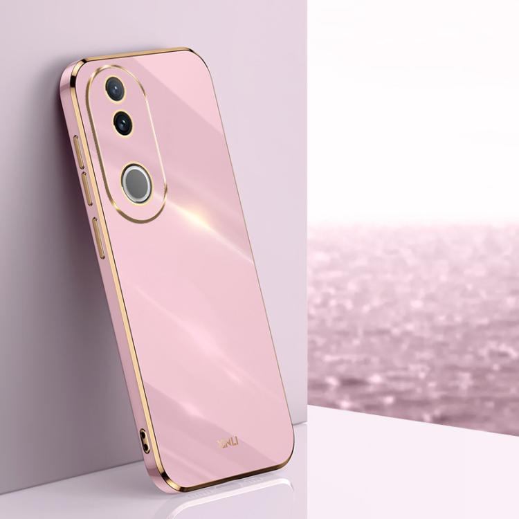 XINLI Straight Edge 6D Electroplate TPU Phone Case, For vivo S30 Pro mini 5G, For vivo S30 5G, For vivo X200 Ultra, For vivo V50 Lite, For vivo V50, For vivo Y300 Pro