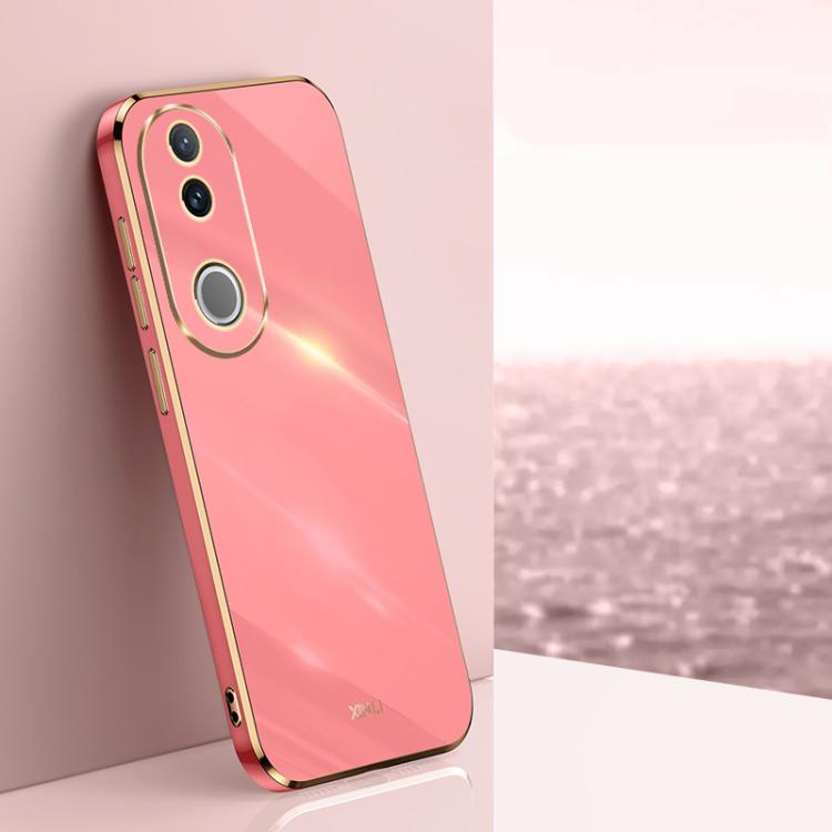 XINLI Straight Edge 6D Electroplate TPU Phone Case, For vivo S30 Pro mini 5G, For vivo S30 5G, For vivo X200 Ultra, For vivo V50 Lite, For vivo V50, For vivo Y300 Pro