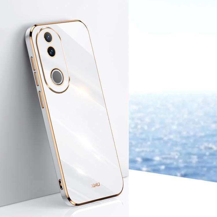XINLI Straight Edge 6D Electroplate TPU Phone Case, For vivo S30 Pro mini 5G, For vivo S30 5G, For vivo X200 Ultra, For vivo V50 Lite, For vivo V50, For vivo Y300 Pro