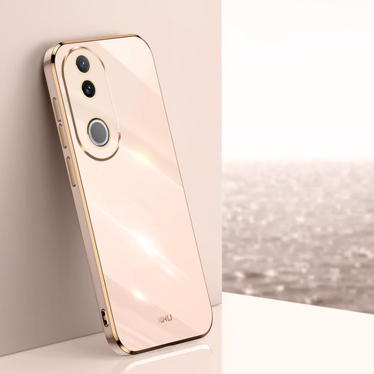 XINLI Straight Edge 6D Electroplate TPU Phone Case, For vivo S30 Pro mini 5G, For vivo S30 5G, For vivo X200 Ultra, For vivo V50 Lite, For vivo V50, For vivo Y300 Pro